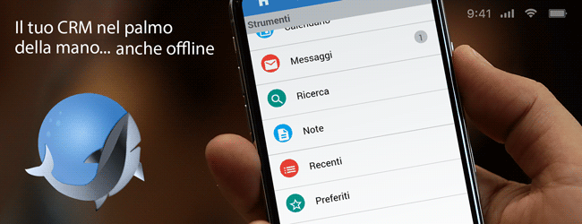 App Online CRM vtenext processi mobile