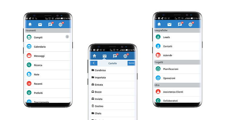 App CRM vtenext App CRM vtenext