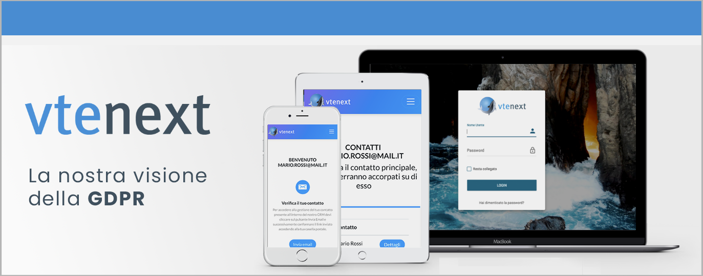 La nostra visione sul GDPR La nostra visione sul GDPR processi mobile