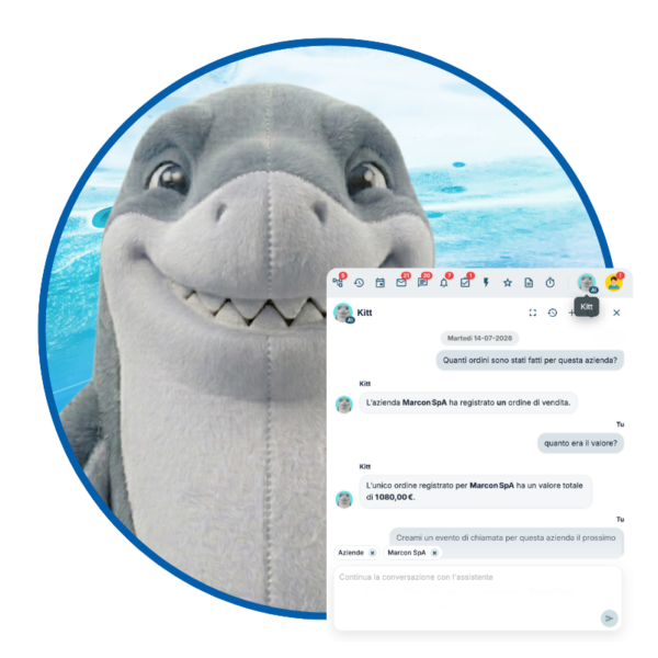 AI Native landing software crm